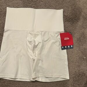 SPANX Men's White Ultra Sculpt Compression Shorts Size Large